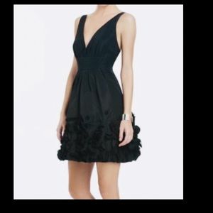 BCBG Maxazria Camilla Dress Size 2 Black Like New